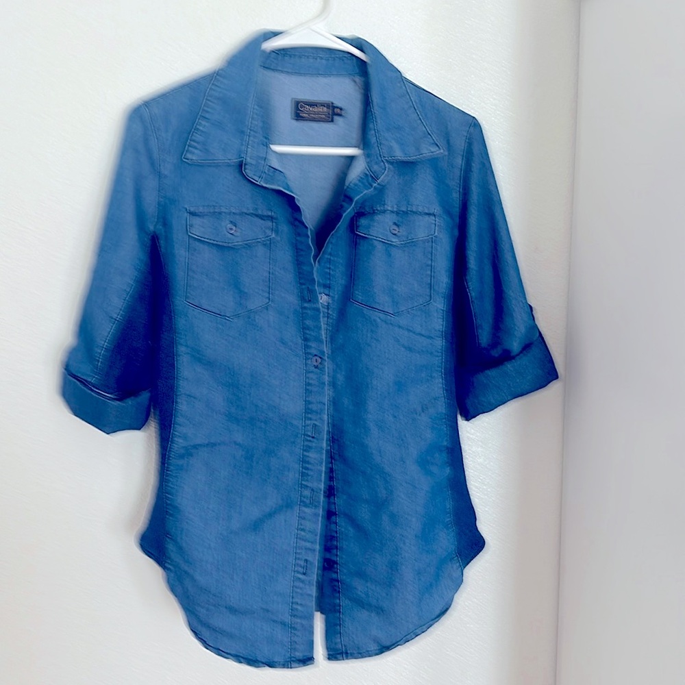 Cavalini size medium denim collection, lightweight in  good condition